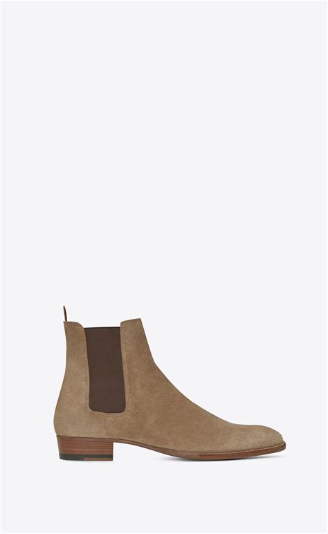 ysl chelsea boots womens|saint laurent wyatt Chelsea boots.